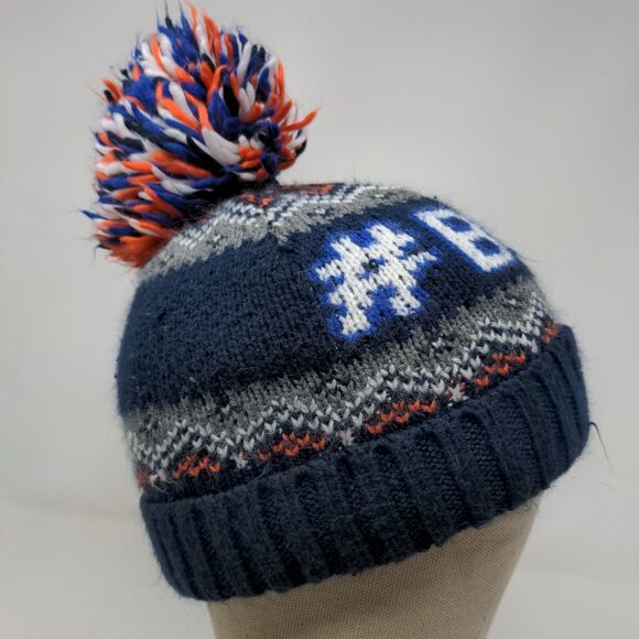 The Children's Place Baby Beanie Hat Knit Blue S 12-24 Months Fair Isle #Boss - Picture 7 of 13
